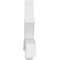 Ekena Millwork Alberta Architectural Grade PVC Gable Bracket, 84"W x 24 1/2"H x 4"D x 4"F, 7/12 Pitch GBP084X25X0404ALB00 - alternate 2